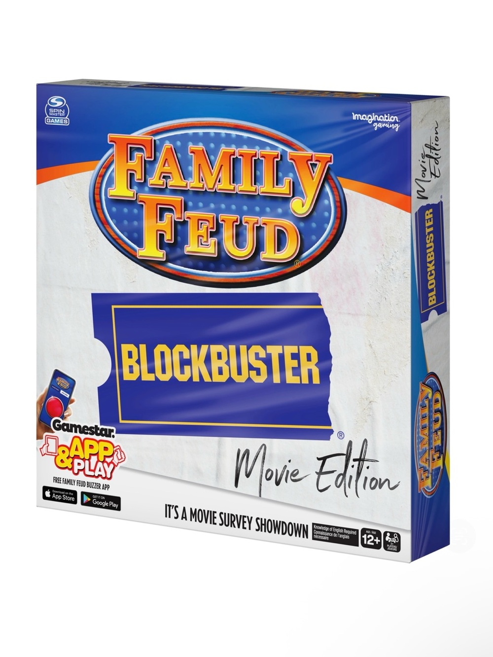 Family Feud Blockbuster Edition, Movie Trivia Survey Showdown Board Game